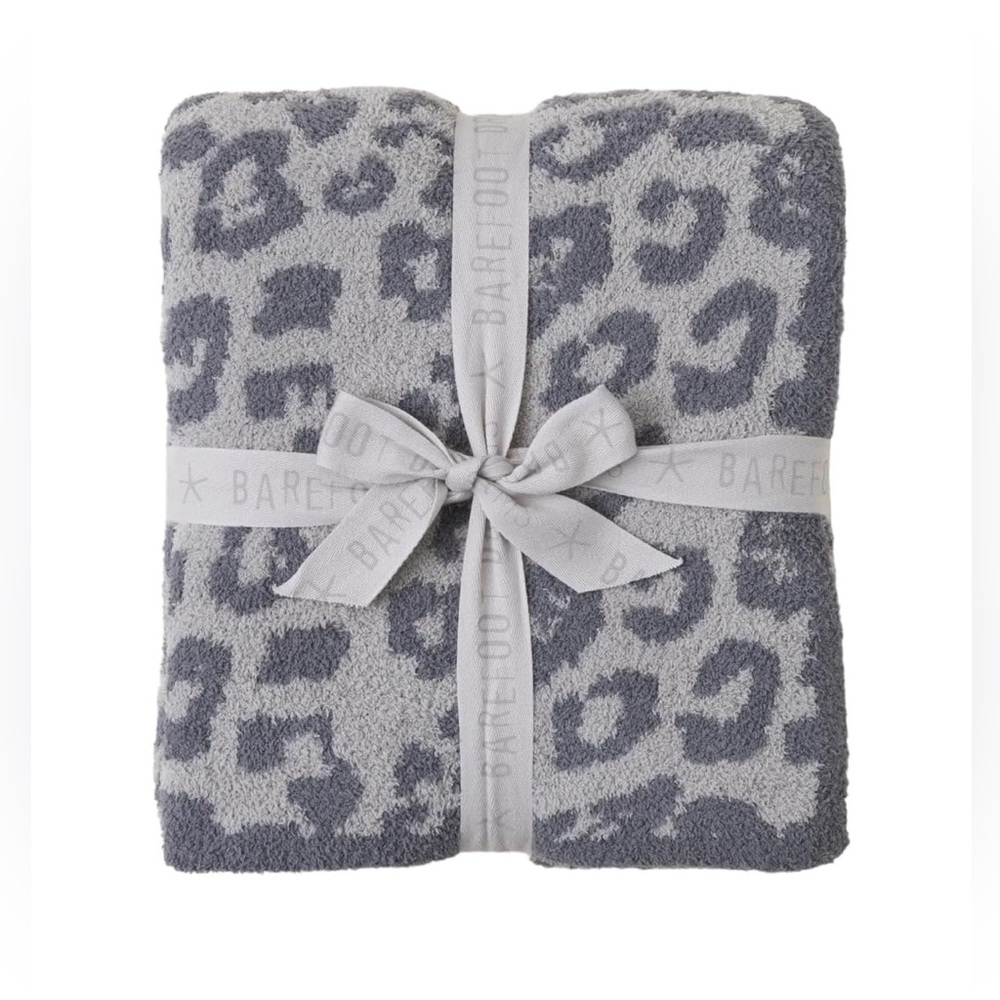 Barefoot Dreams In The Wild Throw Blanket Linen/Graphite